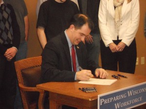 Gov Walker signing bill-2in